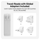 HYPER HyperJuice 145W 4-Port USB GaN Travel Charger (White)