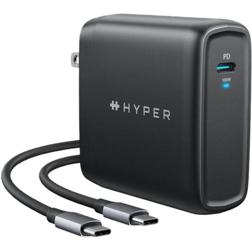 HYPER HyperJuice 100W USB-C GaN Charger with Cable