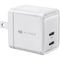 HYPER HyperJuice 35W 2-Port USB-C GaN Wall Charger