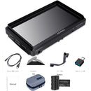 FeelWorld FW568 V3 Monitor with ANP55 Battery and AMC5 Bag Kit