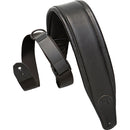 Levy's 3.5"Ripchord Guitar Strap (Black)