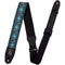 Levy's 2" Right Height Guitar Strap/Woven (Blue Black Gold Motif)