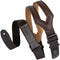 Levy's 3"Right Height Ripchord Guitar Strap (Dark Brown)