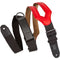 Levy's 3"Right Height Ripchord Guitar Strap (Red)