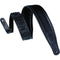 Levy's 3"Signature Garment Leather Guitar Strap (Black)