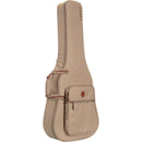 Levy's Deluxe Gig Bag for Dreadnought Guitars (Tan)