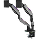 MSI MPG MT201DR Full-Motion Dual Monitor Desk Mount with RGB LEDs for 17 to 35" Displays