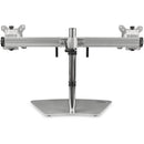 StarTech Dual-Monitor Desktop Stand for Displays up to 24" (Silver)