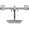 StarTech Dual-Monitor Desktop Stand for Displays up to 24" (Silver)