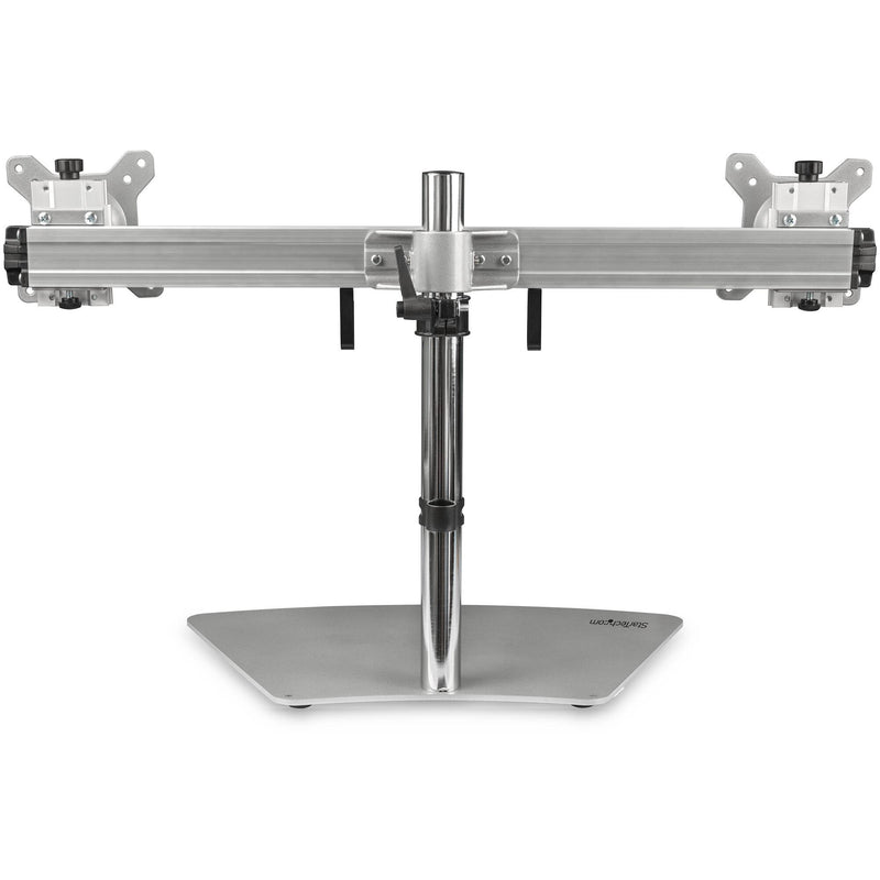 StarTech Dual-Monitor Desktop Stand for Displays up to 24" (Silver)