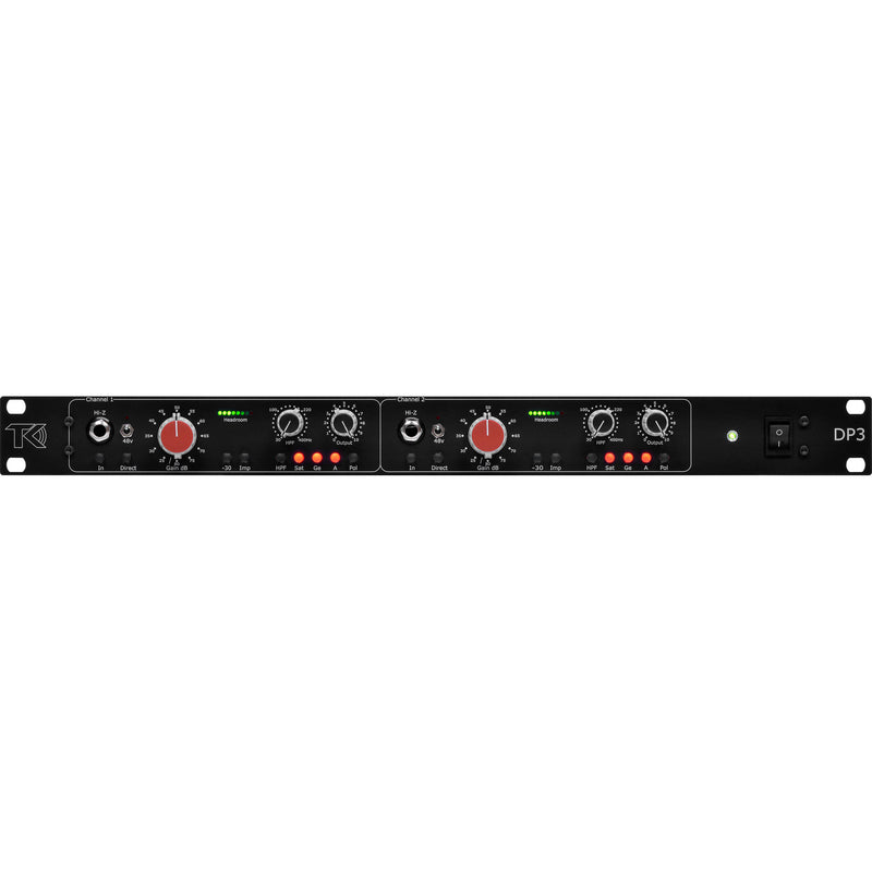 TK Audio DP3 2-Channel Microphone Preamp