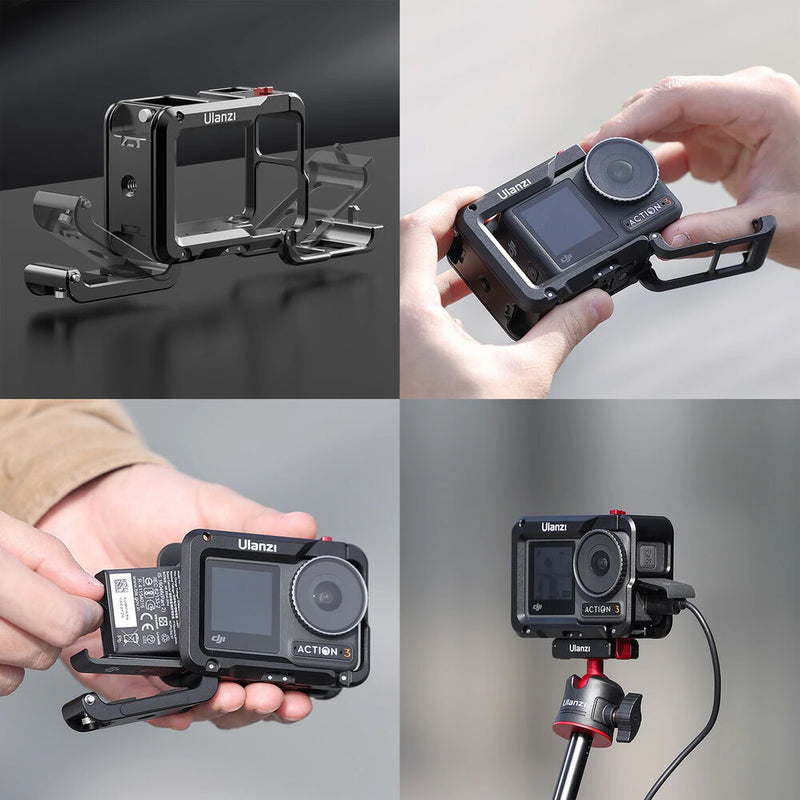 Ulanzi Camera Cage for DJI Osmo Action 3 and 4