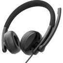 eMeet GeniusCall HS50 USB Headset with Microphone and In-Line Controls