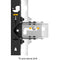 Chief TiLED Middle dvLED Wall Mount for Sony Crystal LED C and B Series (Three Displays Tall)