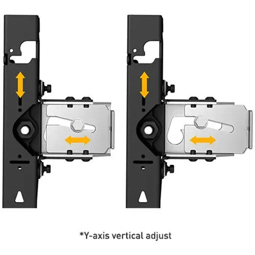 Chief TiLED Right dvLED Wall Mount for Nanolumens Engage Displays (3 x DisplayTall)