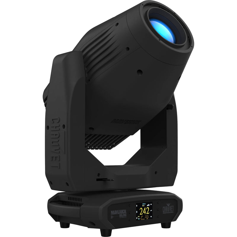 CHAUVET PROFESSIONAL Maverick Silens 1X Profile with Powerkon Power Cord, 2-Omega Brackets  plus Accessories