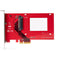 StarTech U.3 to PCIe 4.0 x4 Host Adapter Card