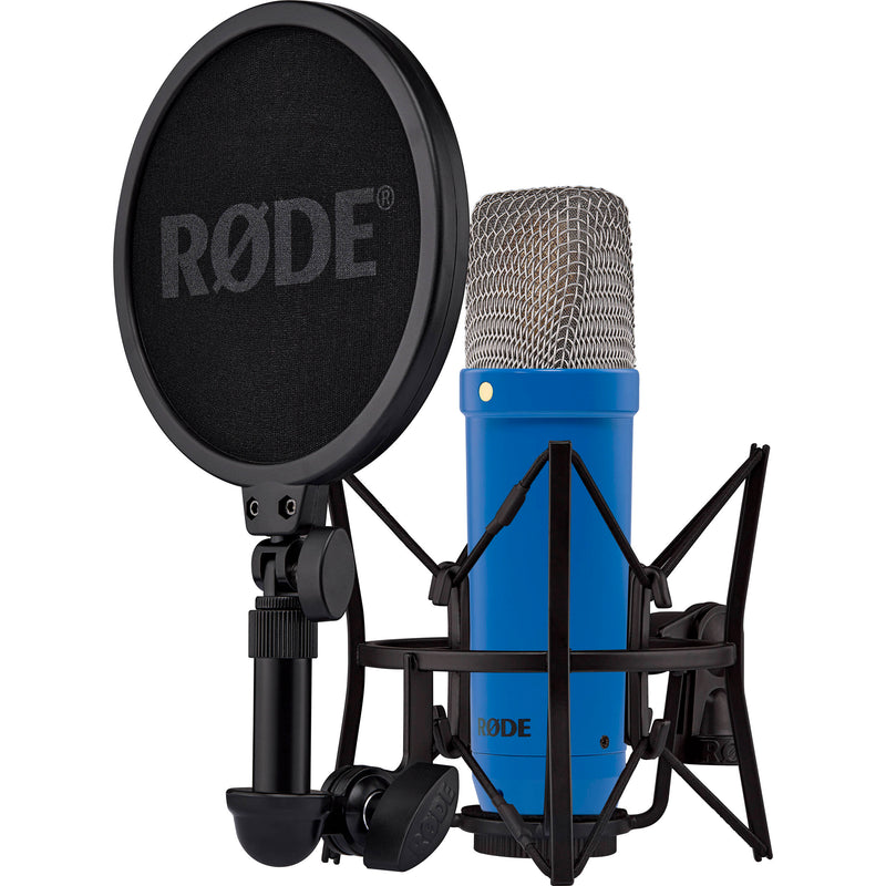 RODE NT1 Signature Series Large-Diaphragm Condenser Microphone (Cobalt)