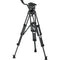 Vinten 3880-3 Two-Stage Aluminum Pozi-Loc EFP Tripod with Versine 360 Fluid Head & Mid-Level Spreader