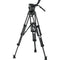 Vinten 3880-3 Two-Stage Aluminum Pozi-Loc EFP Tripod with Versine 360 Fluid Head & Mid-Level Spreader