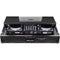 Odyssey Black Label Glide Style Flight Ready Case with Roller Wheels for RANE PERFORMER (All Black)