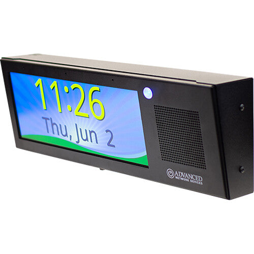 Advanced Network Devices HD IP Clock Display (Matte Black)