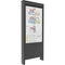 Chief Impact Outdoor Portrait Kiosk for LG49XE4-M Series Display (49")