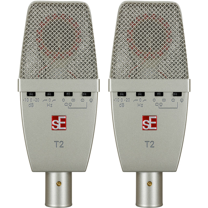 sE Electronics Factory Mached Pair of T2 Mics with Mounting and Case