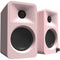 Kanto Living ORA 2-Way Active Wireless Reference Desktop Speakers (Matte Pink, Pair)