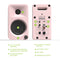 Kanto Living ORA 2-Way Active Wireless Reference Desktop Speakers (Matte Pink, Pair)