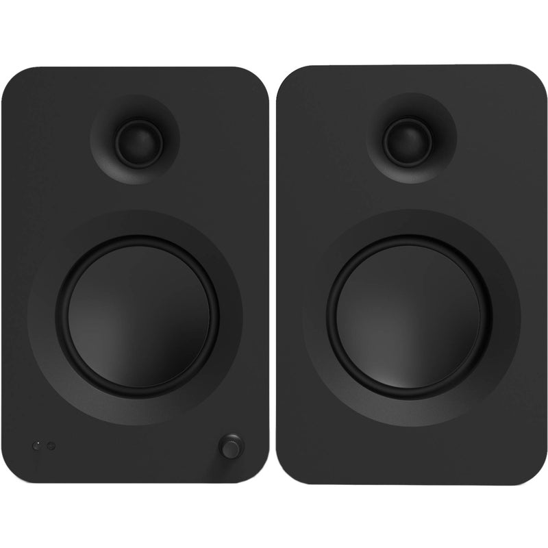 Kanto Living Ren 2-Way Active Wireless Bookshelf Speakers (Pair, Matte Black)