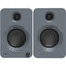 Kanto Living Ren 2-Way Active Wireless Bookshelf Speakers (Pair, Matte Gray)