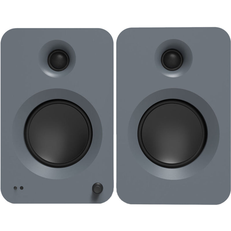 Kanto Living Ren 2-Way Active Wireless Bookshelf Speakers (Pair, Matte Gray)