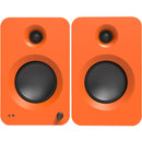 Kanto Living Ren 2-Way Active Wireless Bookshelf Speakers (Pair, Matte Orange)