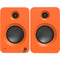 Kanto Living Ren 2-Way Active Wireless Bookshelf Speakers (Pair, Matte Orange)