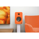 Kanto Living Ren 2-Way Active Wireless Bookshelf Speakers (Pair, Matte Orange)