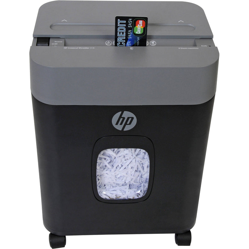 HP CC8 Cross-Cut Paper Shredder (8 Sheets)