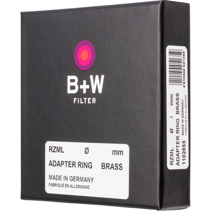 B+W 49-67mm Brass Step-Up Ring