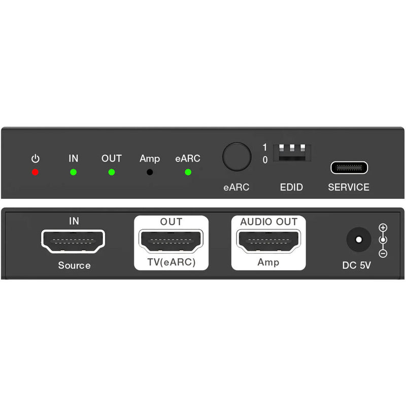 DVDO 8K HDMI 2.1 Audio Extractor with eARC for AV Receivers/Amplifiers