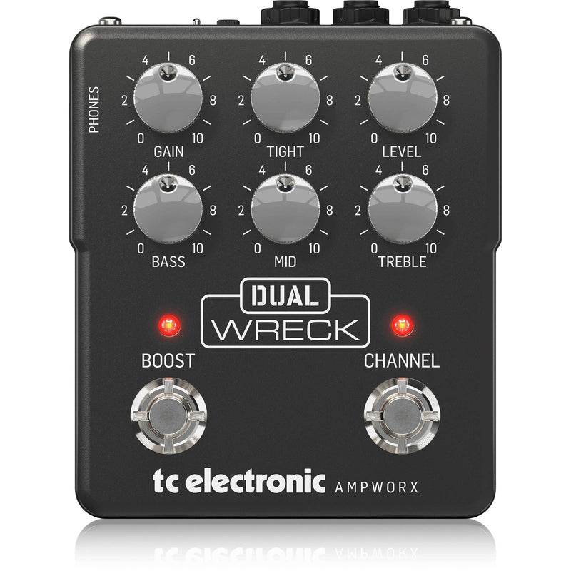 TC Electronic Dual Wreck Preamp Modeling Guitar Pedal