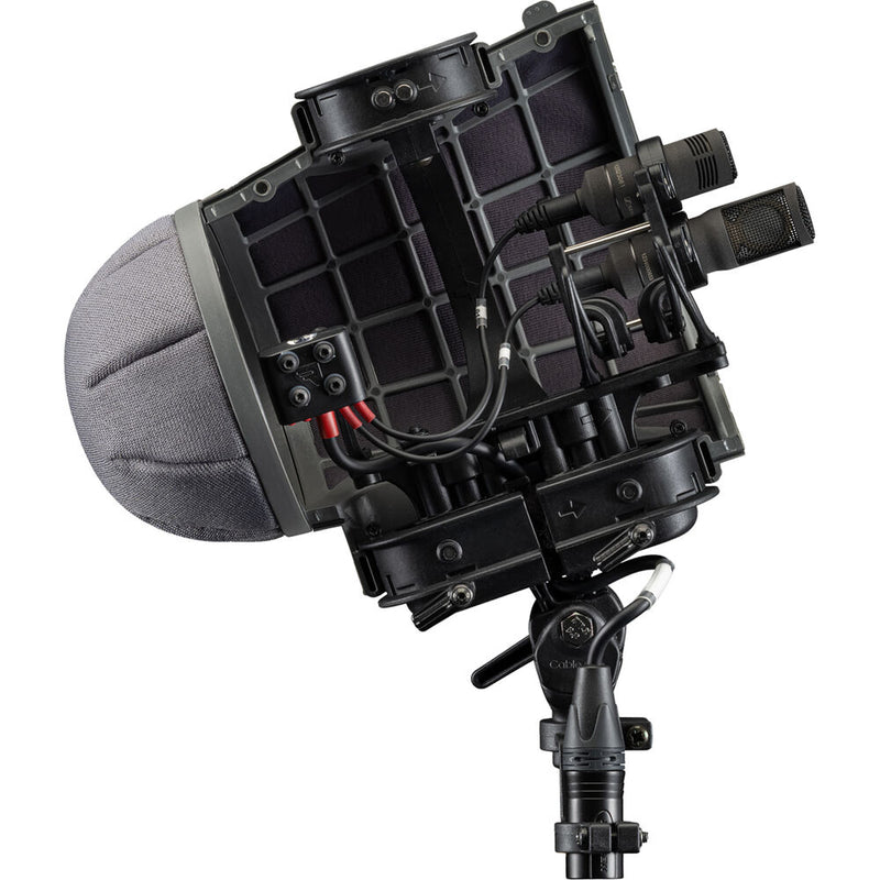 Rycote Stereo Cyclone MS Kit 17 Windshield System for Sennheiser MKH 8030 with MKH 8040 / MKH 8050 (Use without Mic Preamps)