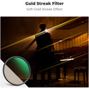 K&F Concept Nano-Xcel Gold Streak Effect Filter (55mm)