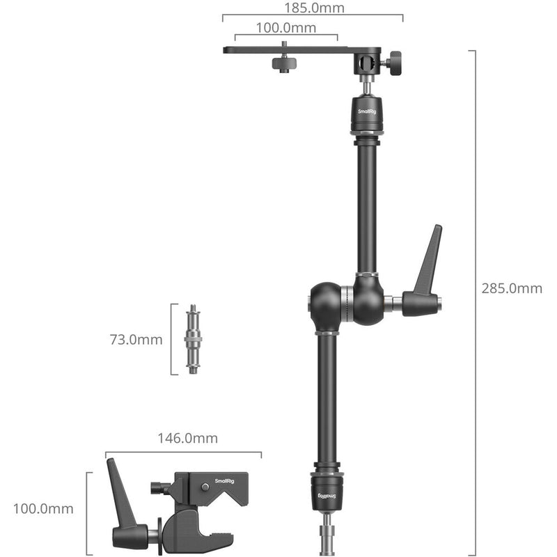 SmallRig Super Clamp with Magic Arm Kit