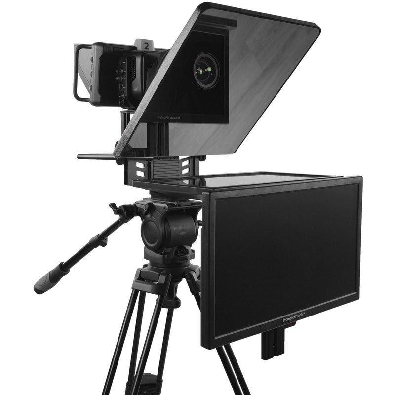 Prompter People ProLine Plus Teleprompter with 15" Widescreen Monitor and 18" Talent Monitor