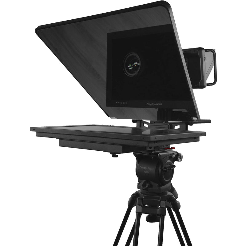 Prompter People ProLine Plus Teleprompter with 18" High-Bright Widescreen Monitor, Trapezoidal Studio Glass & 1.5 & 3" Plus Block