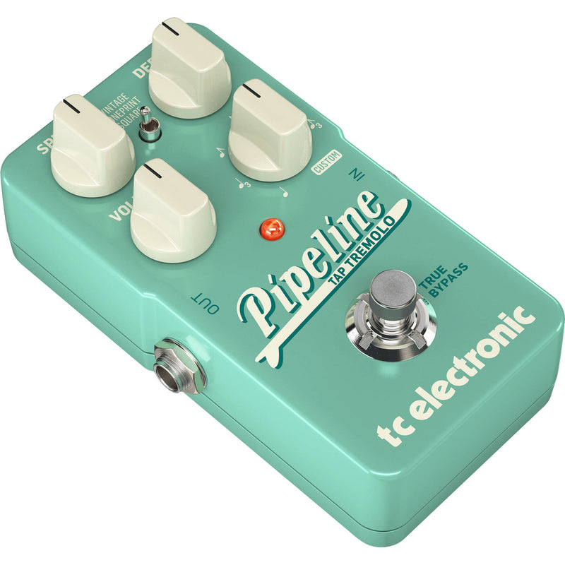 TC Electronic Pipeline Tap Tremolo Guitar Pedal