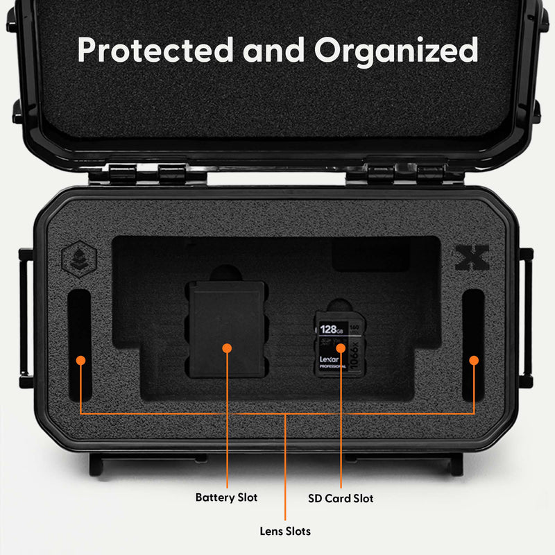 Evergreen Cases TOUGHBOX for FUJIFILM X100 Series Camera (Clear)