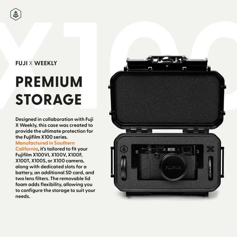 Evergreen Cases TOUGHBOX for FUJIFILM X100 Series Camera (Black)