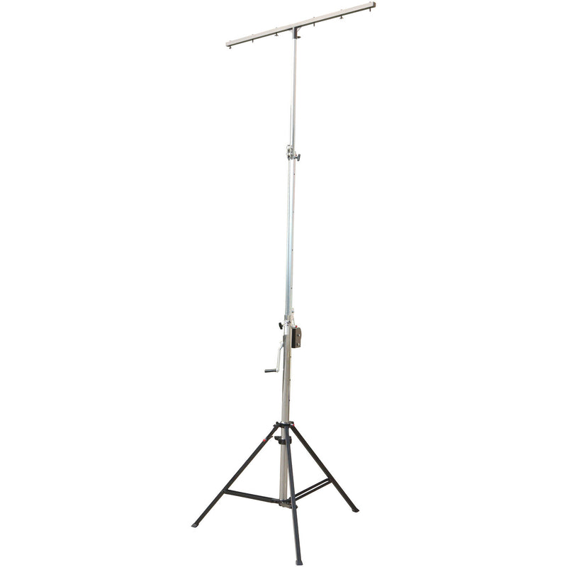 PROX Heavy-Duty Lighting Truss Crank Stand with T-Bar (14')