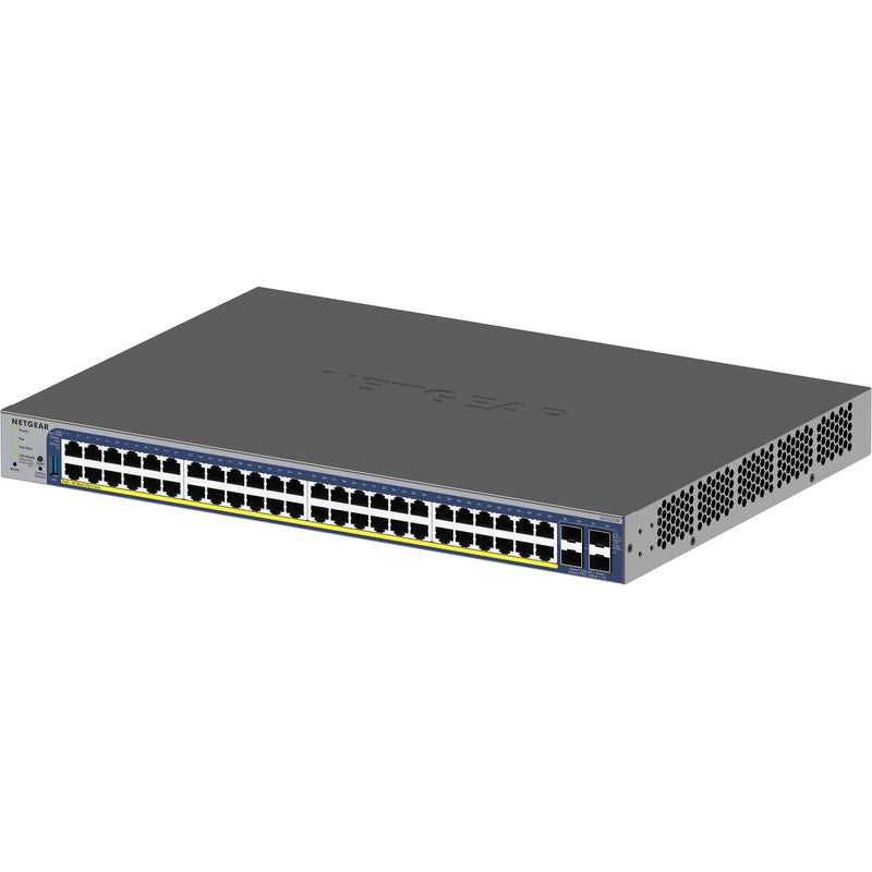 Netgear GS752TXPv3 48-Port Gigabit PoE+ Managed Network Switch